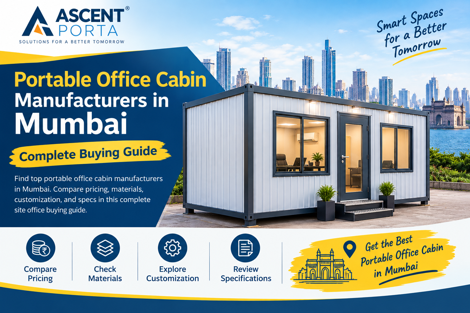 Portable Office Cabin Manufacturers in Mumbai: Complete Buying Guide - Asprefab